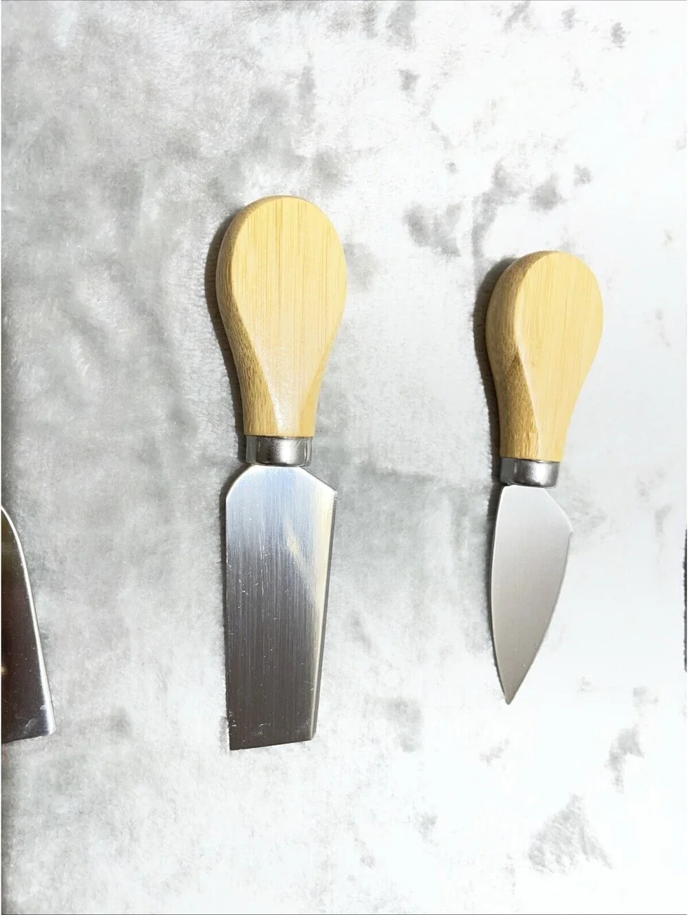 5 Piece Cheese Slicer & Spreader Tool Set Mixed Materials